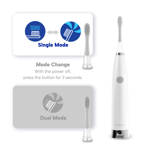 Electric Suction Toothbrush G100 - bluereo
