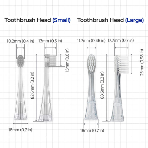 G100 Brush Head Pack