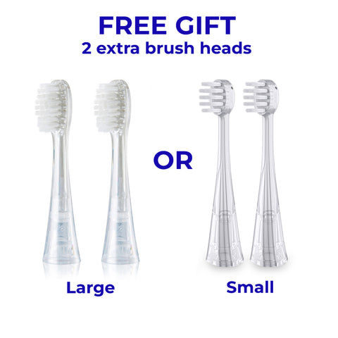 Electric Suction Toothbrush G100 Pro + Free Gift (Brush Heads)